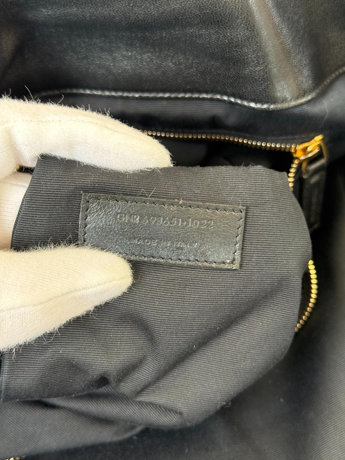 Saint Laurent Icare Maxi Quilted Tote Bag Black