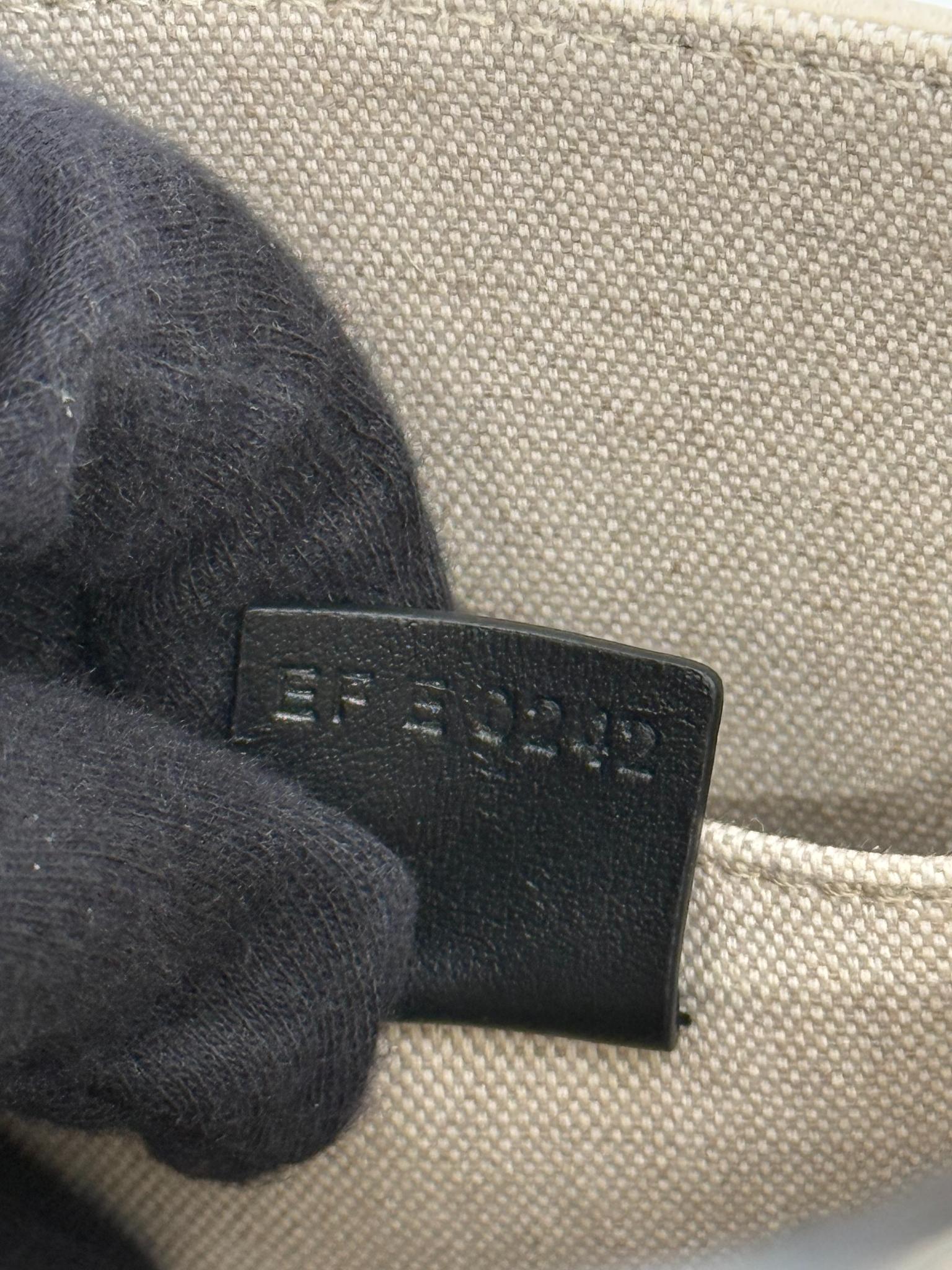 Givenchy G-Tote Ivory/Black Cotton-Blend Mini Tote Bag