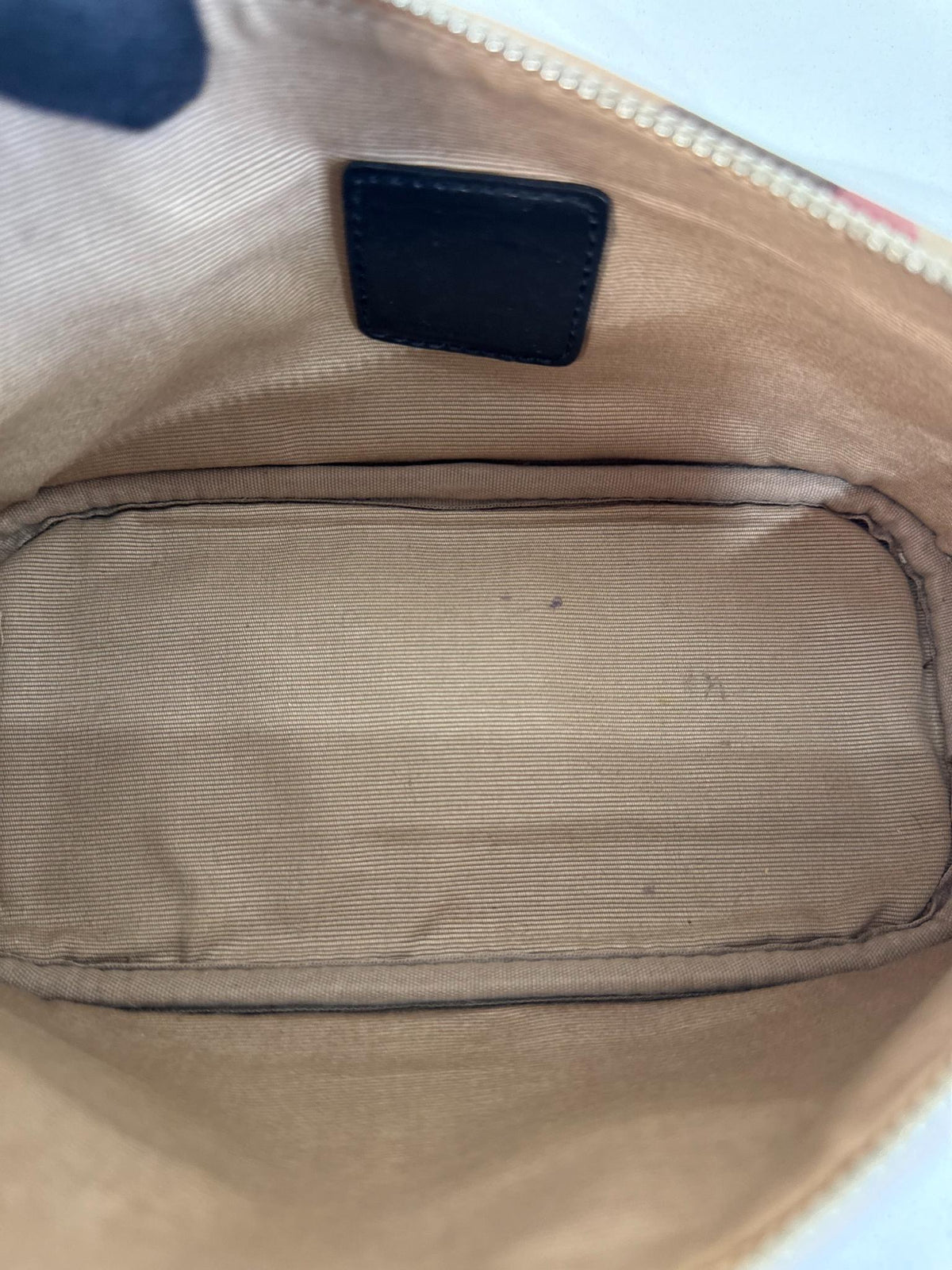 Burberry Nova Check Black Mini Boat Pochette