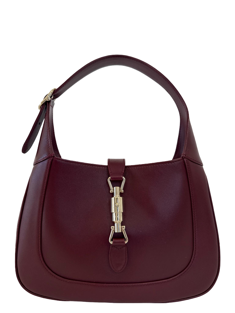 Gucci Jackie 1961 Small Shoulder Bag Gucci Rosso Ancora Leather