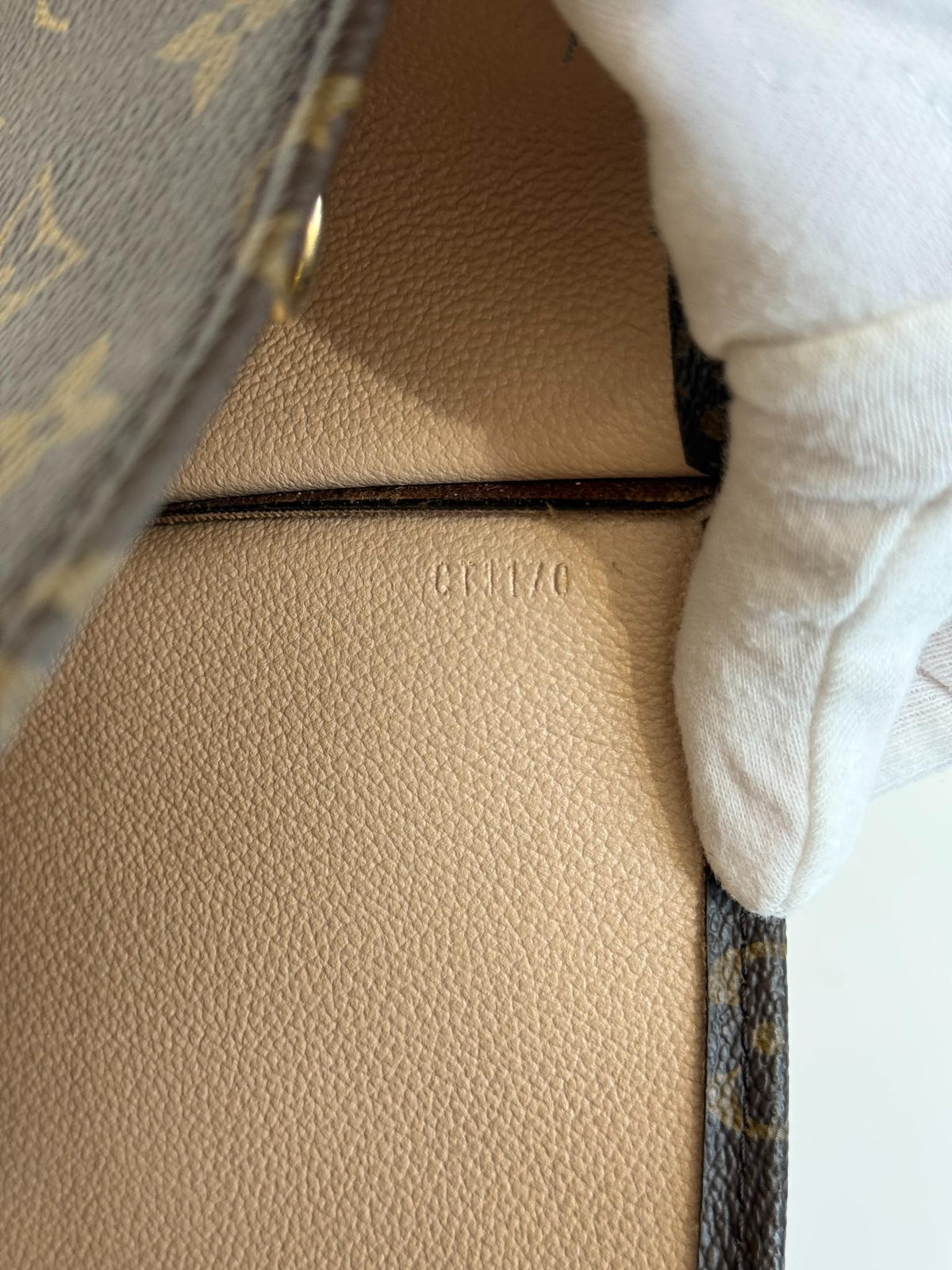 Louis Vuitton Sac Plat Monogram Canvas Tote Bag
