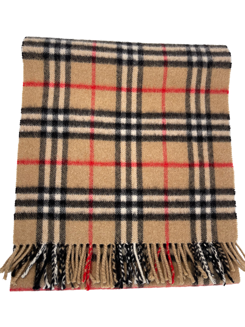 Burberrys Cashmere Vintage Scarf