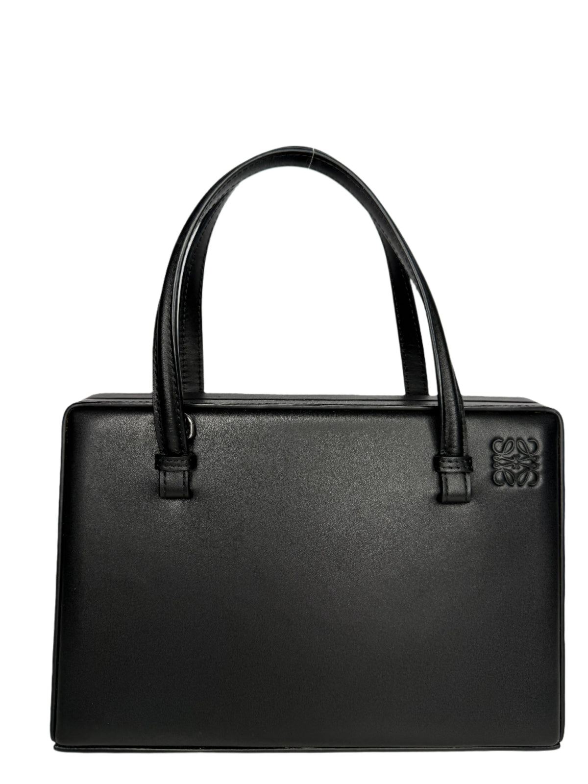 Loewe Black Calfskin Small Postal Bag