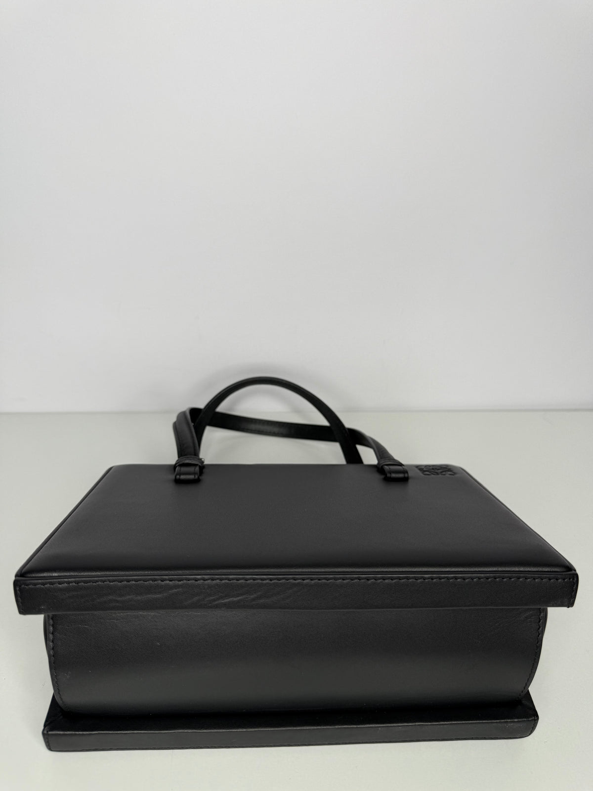 Loewe Black Calfskin Small Postal Bag