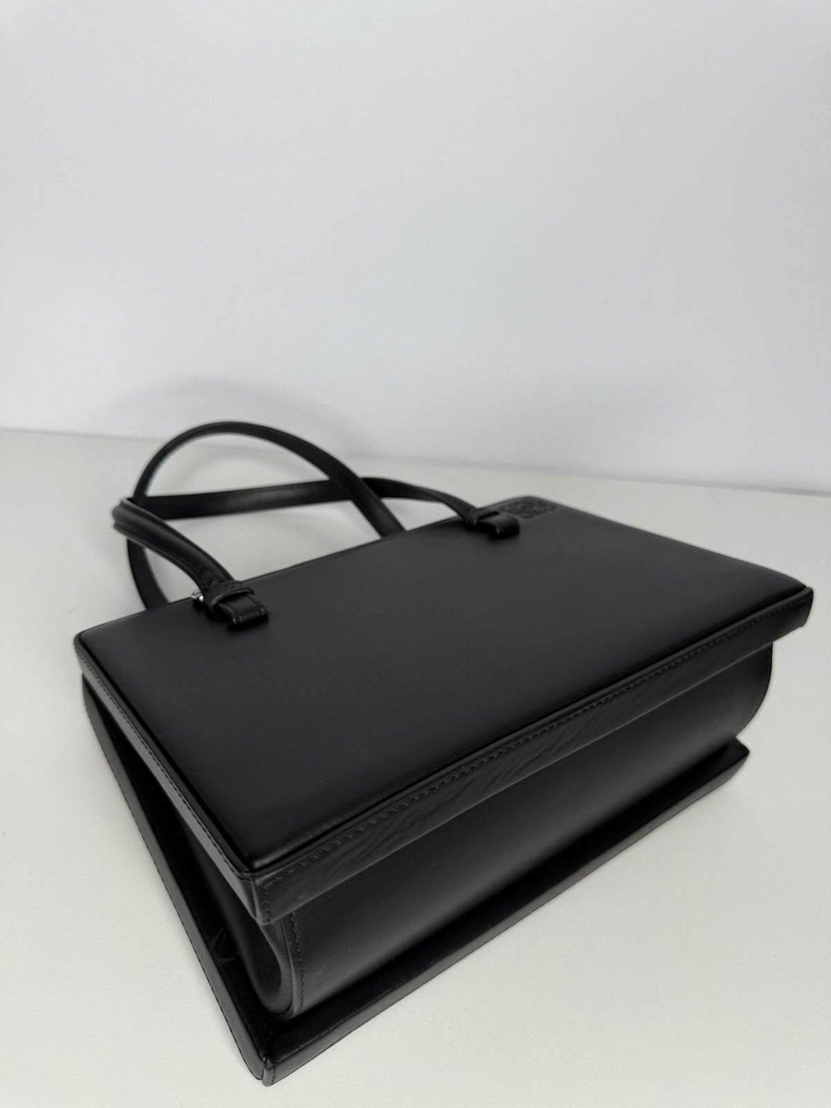 Loewe Black Calfskin Small Postal Bag