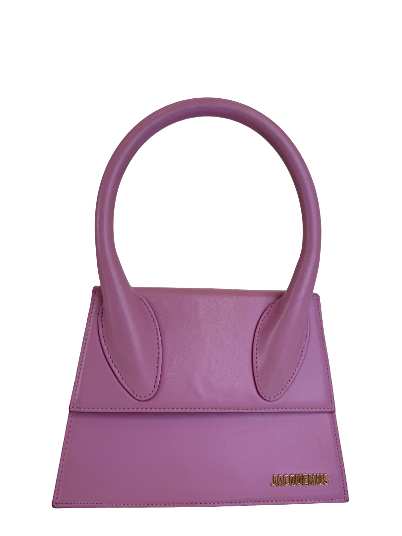 Jacquemus Le Grand Chiquito Light Pink Leather Handbag