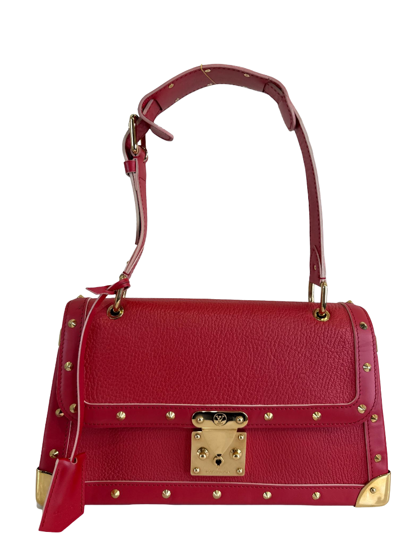 Louis Vuitton Geranium Suhali Leather Le Talentueux Bag