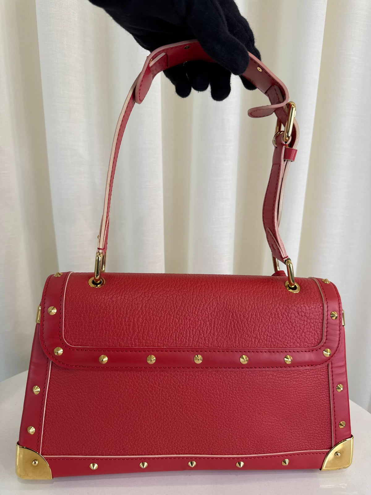 Louis Vuitton Geranium Suhali Leather Le Talentueux Bag
