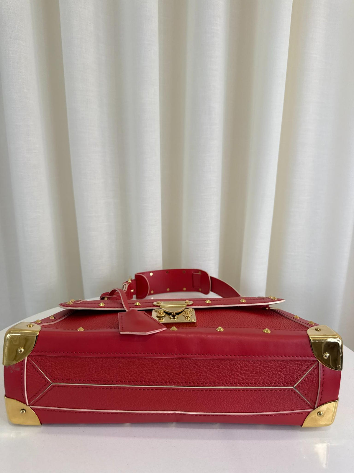 Louis Vuitton Geranium Suhali Leather Le Talentueux Bag