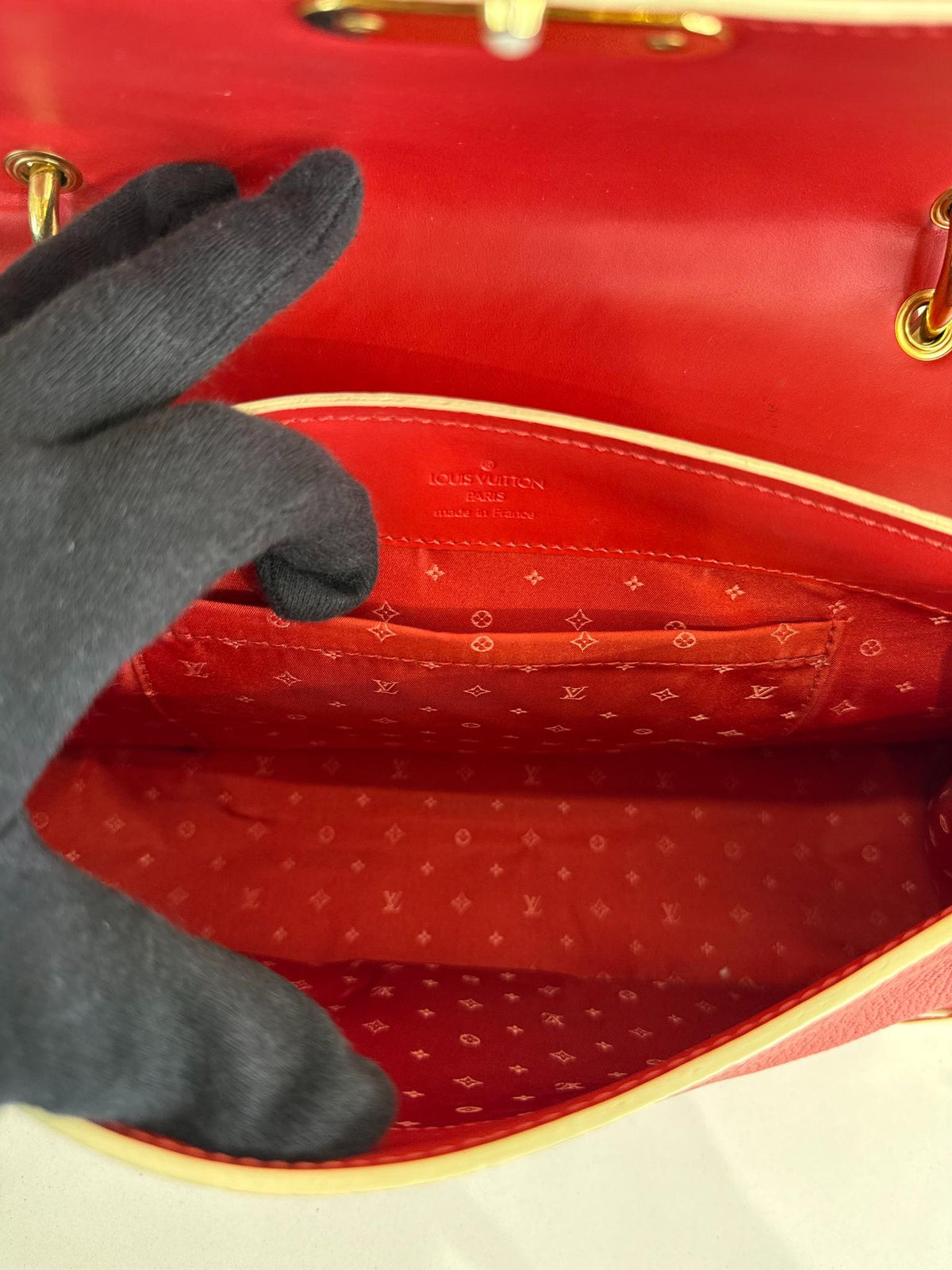 Louis Vuitton Geranium Suhali Leather Le Talentueux Bag