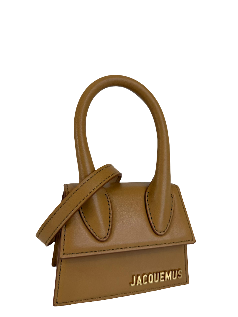 Jacquemus Le Chiquito Mini Camel Leather Bag
