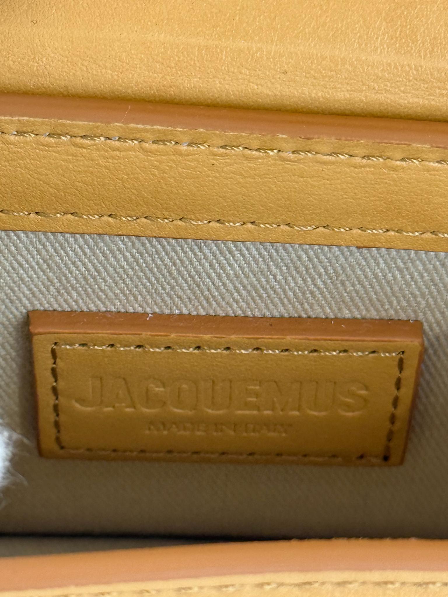 Jacquemus Le Chiquito Mini Camel Leather Bag