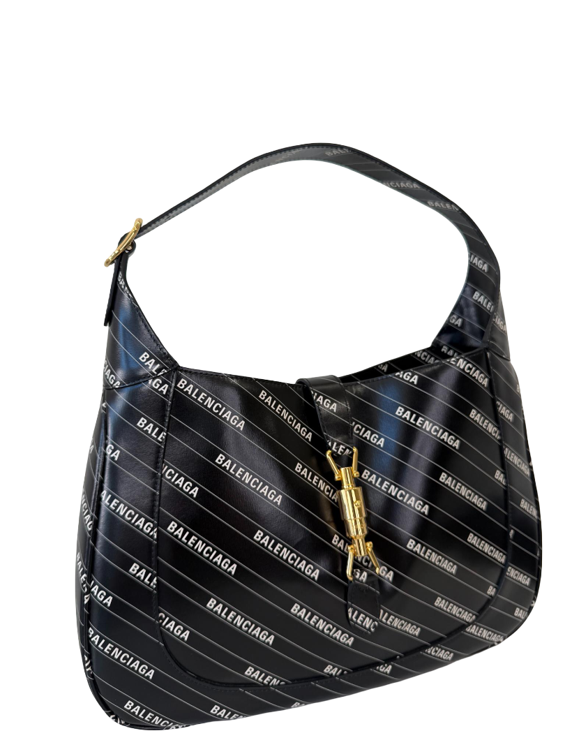 Gucci x Balenciaga Medium "The Hacker Project" Jackie 1961 Hobo Bag