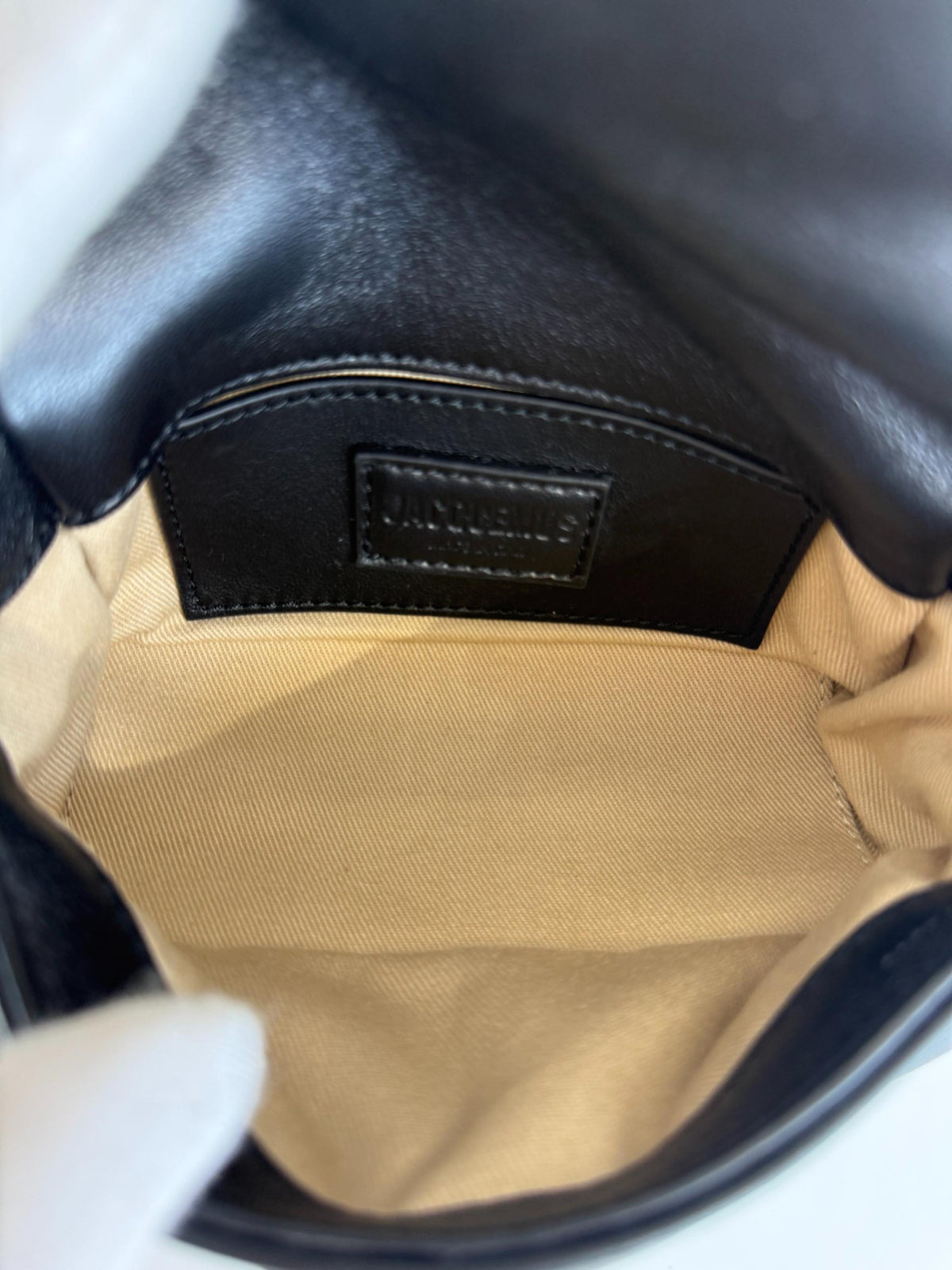 Jacquemus Le Petit Bambimou Black Padded Leather Shoulder Bag