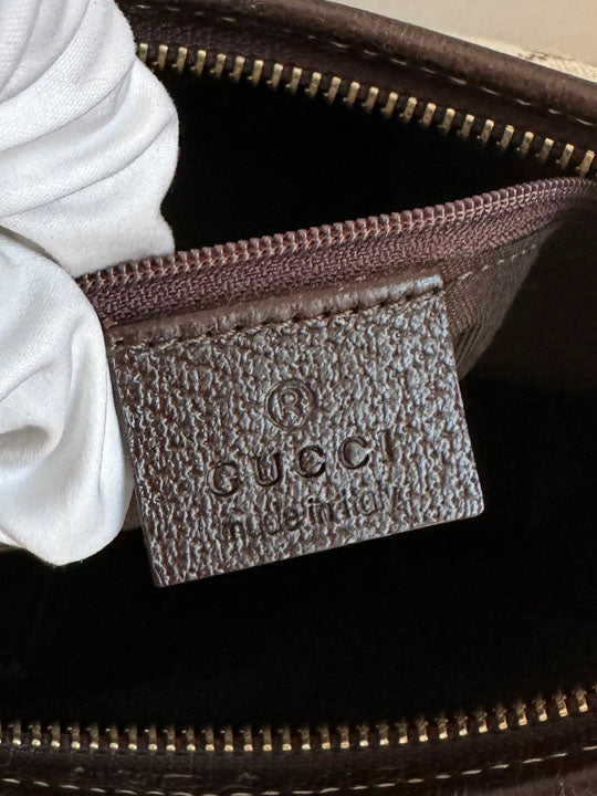 Gucci Abbey D Ring Monogram Hobo Bag