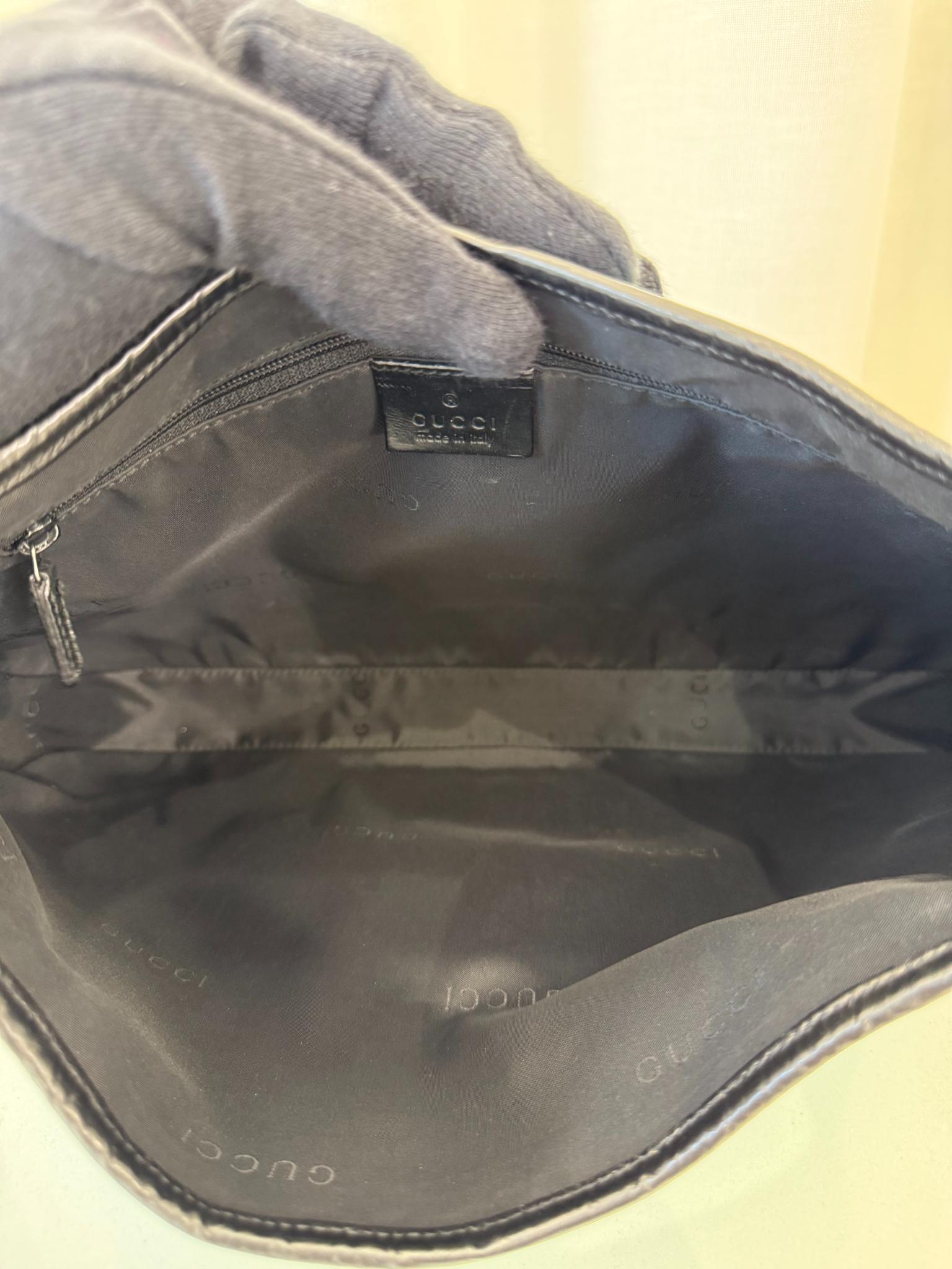 Gucci By Tom Ford Turquoise Nylon Medium Vintage Jackie l