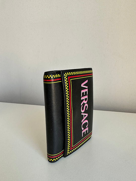 Versace 90s Vintage Logo Bifold Wallet