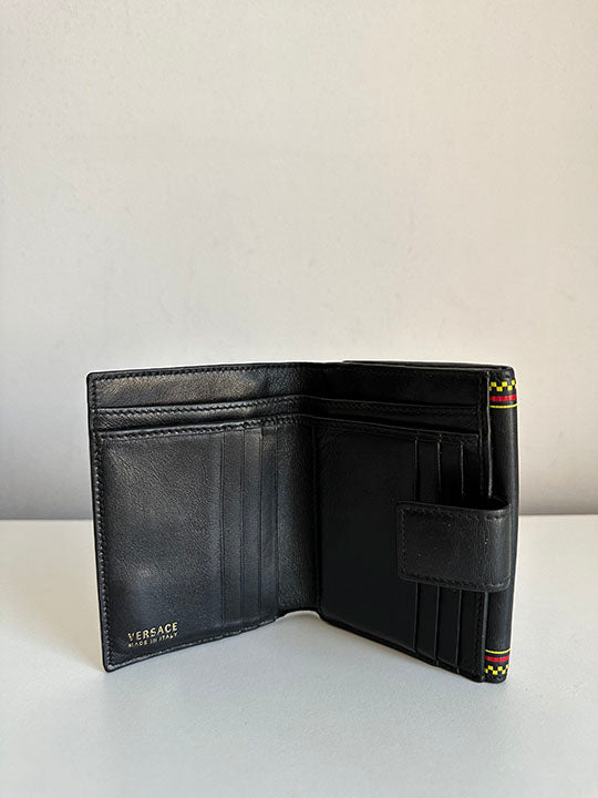 Versace 90s Vintage Logo Bifold Wallet
