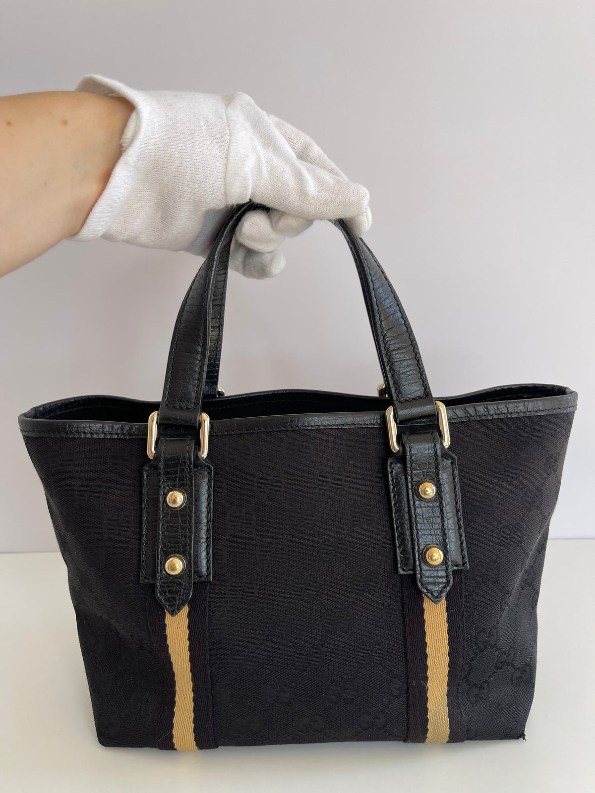 Gucci GG Canvas Jolicoeur Hand Bag
