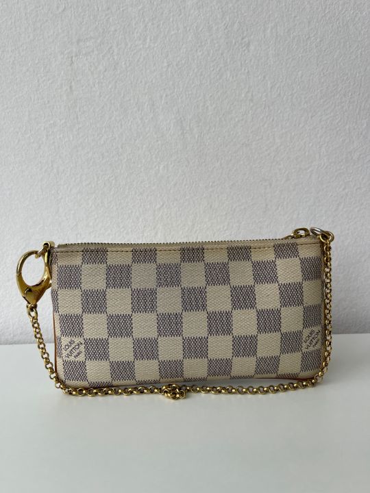 Louis Vuitton Damier Azur Pochette Milla MM