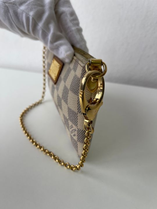 Louis Vuitton Damier Azur Pochette Milla MM