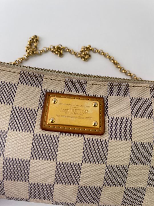 Louis Vuitton Damier Azur Pochette Milla MM