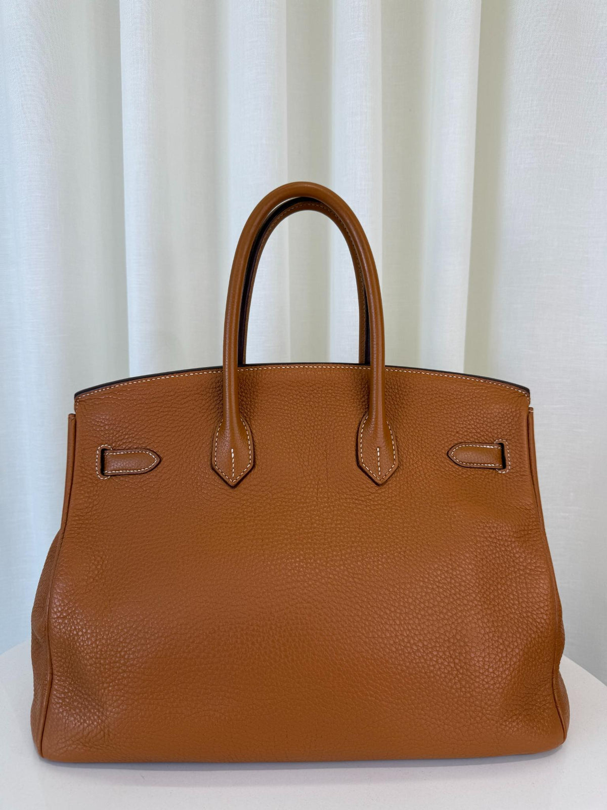 Hermès Birkin 35 Gold Togo Leather GHW