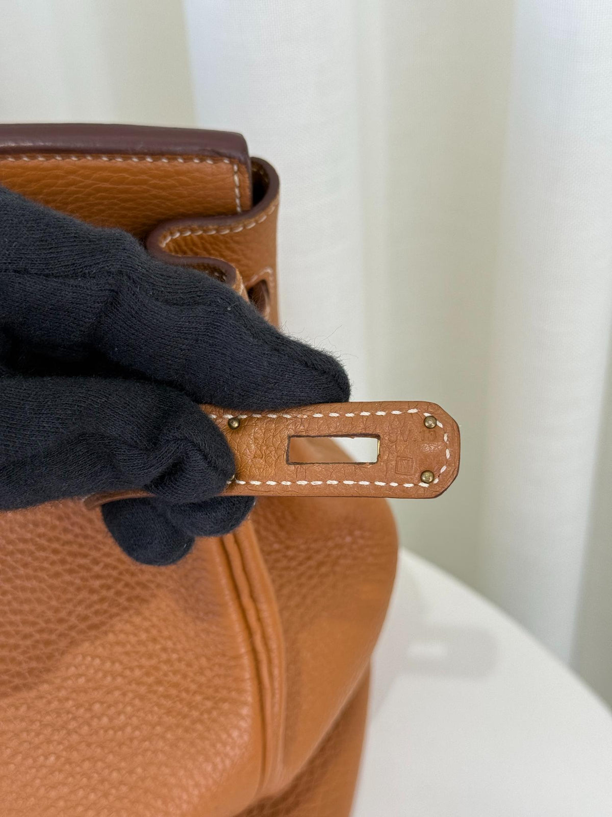 Hermès Birkin 35 Gold Togo Leather GHW
