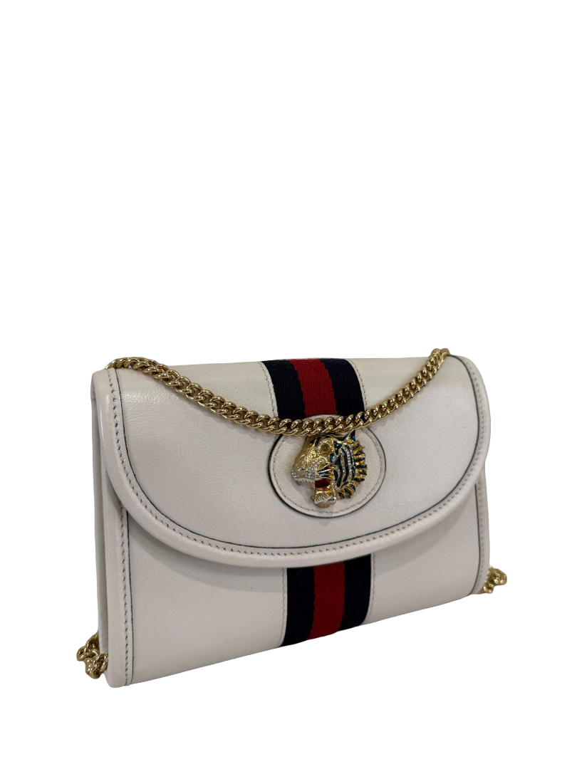 Gucci Rajah Ivory Mini Shoulder Bag