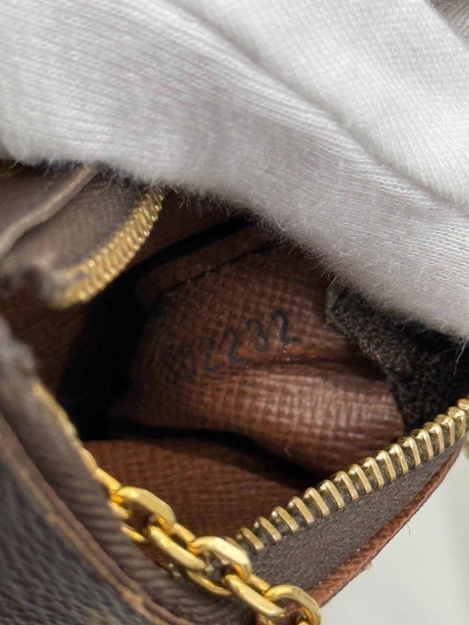 Louis Vuitton Key Pouch S Monogram Canvas