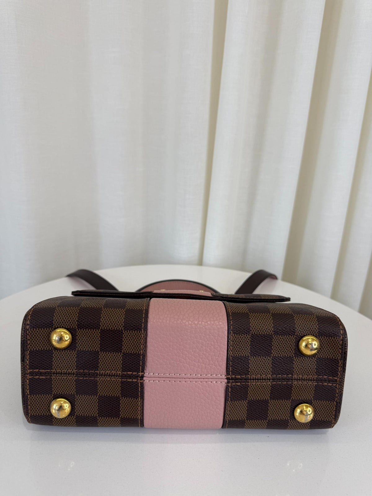 Louis Vuitton Bond Street BB Magnolia Damier Ebene Canvas