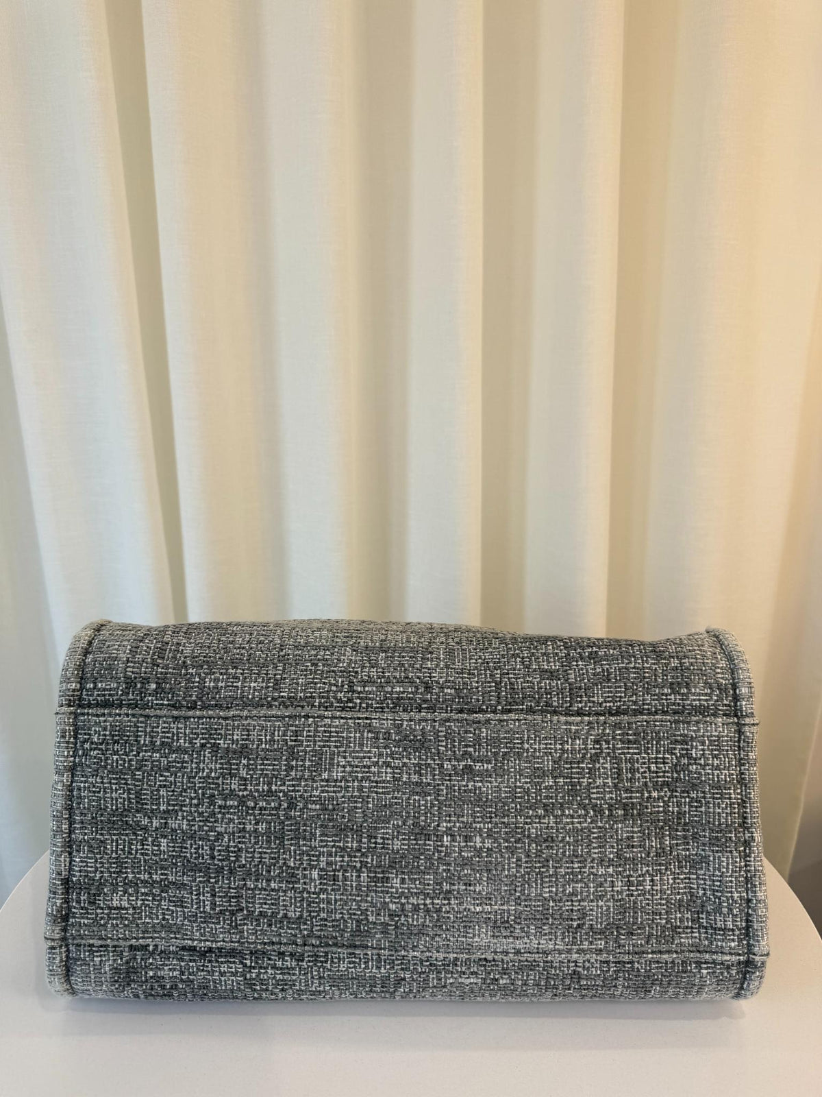 Chanel Black/Grey Tweed Medium Deauville Shopping Tote