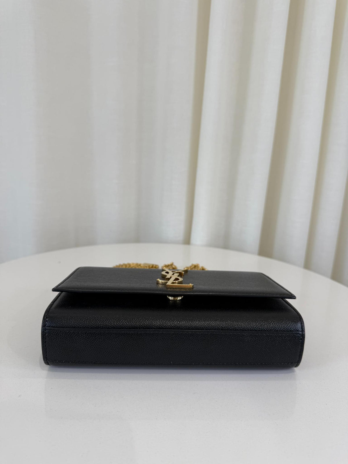Saint Laurent Kate Small Grain de Poudre Shoulder Bag