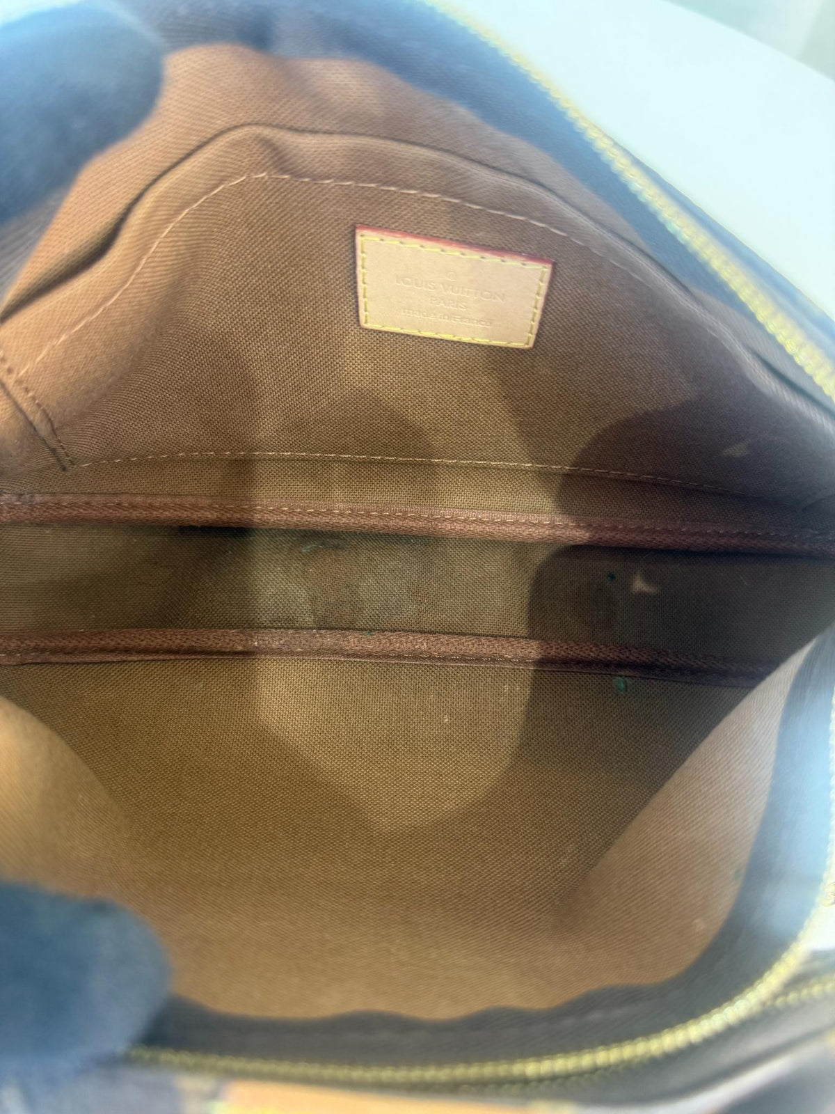 Louis Vuitton Multi Pochette Accessoires Khaki Strap Monogram Canvas
