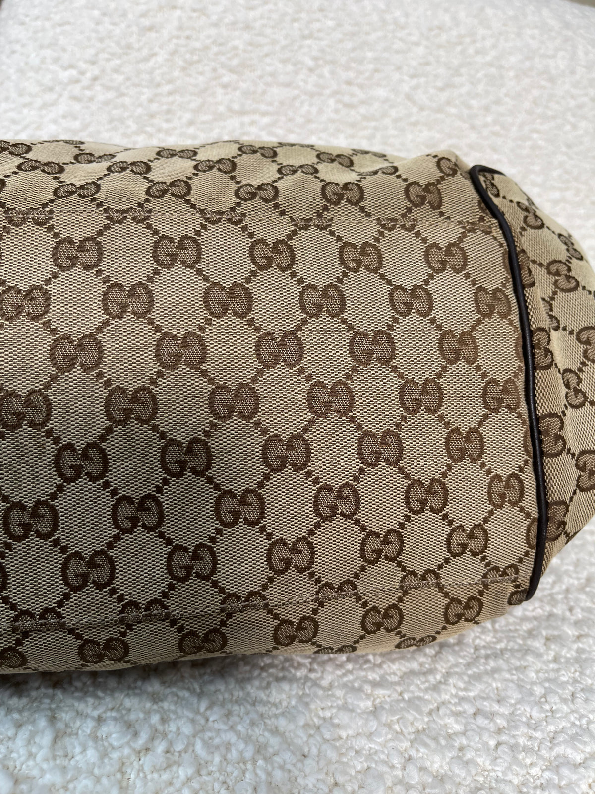 Gucci GG Canvas Sukey Boston Bag