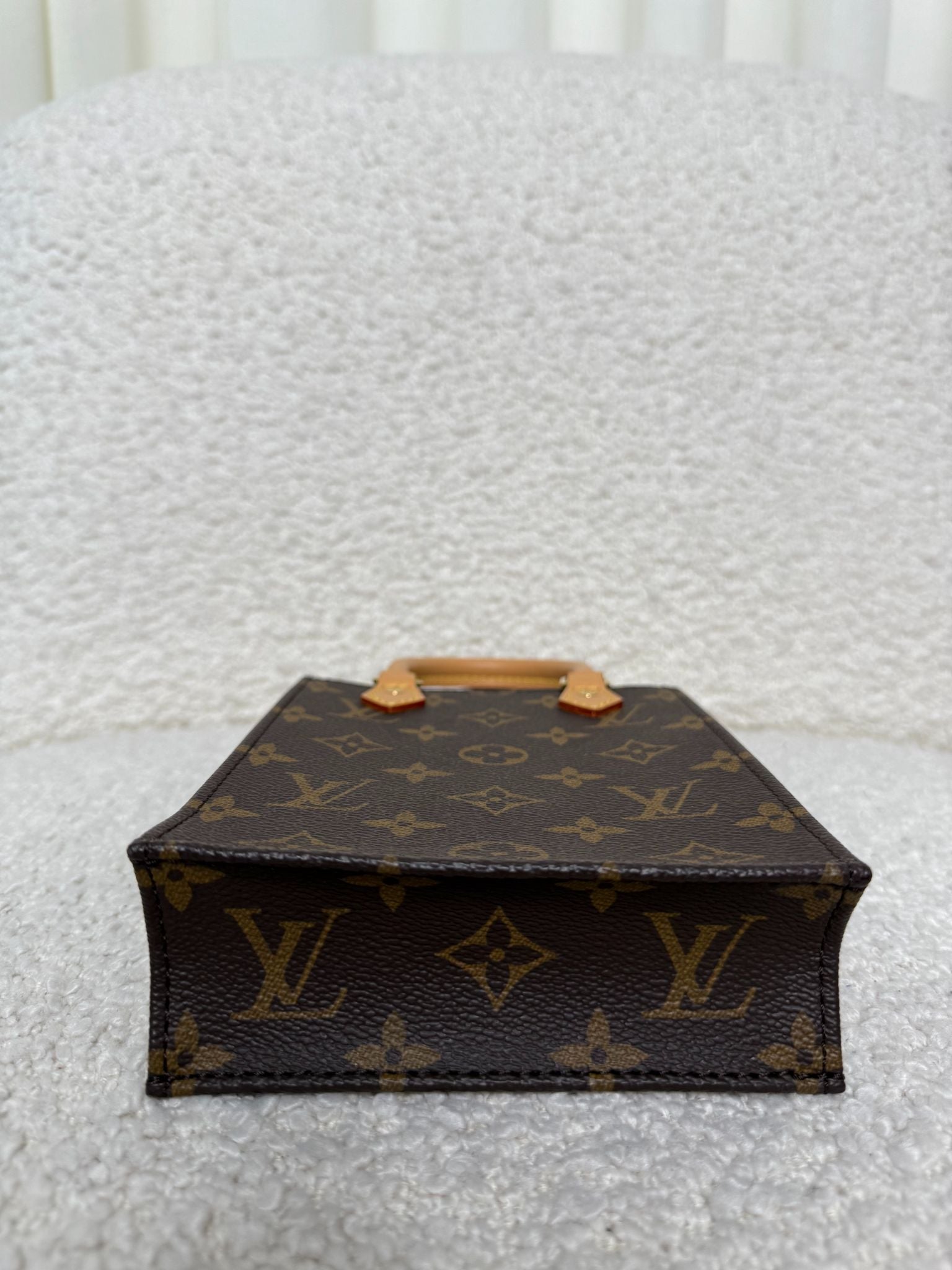 Louis Vuitton Petit Sac Plat Monogram Canvas