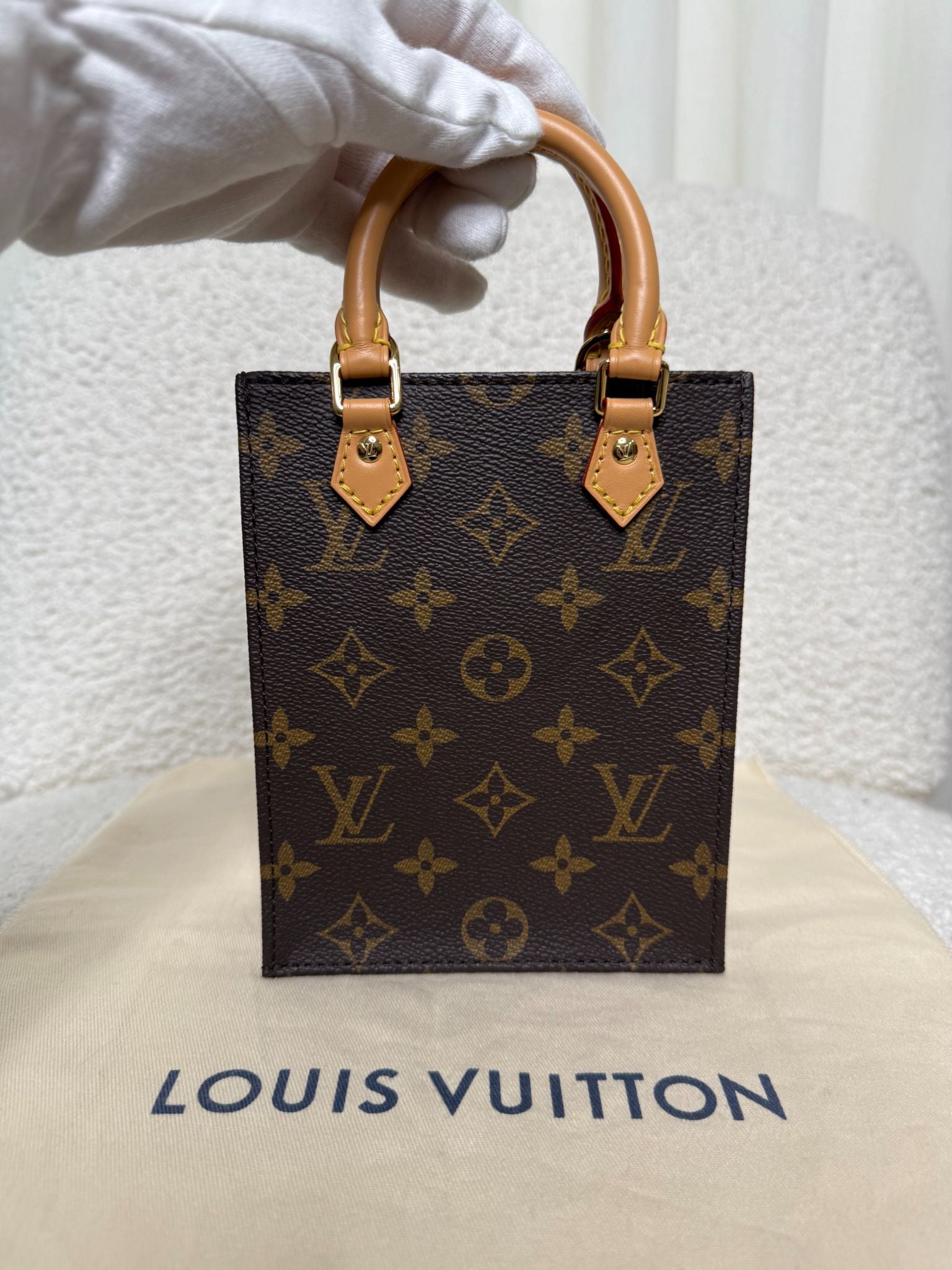 Louis Vuitton Petit Sac Plat Monogram Canvas
