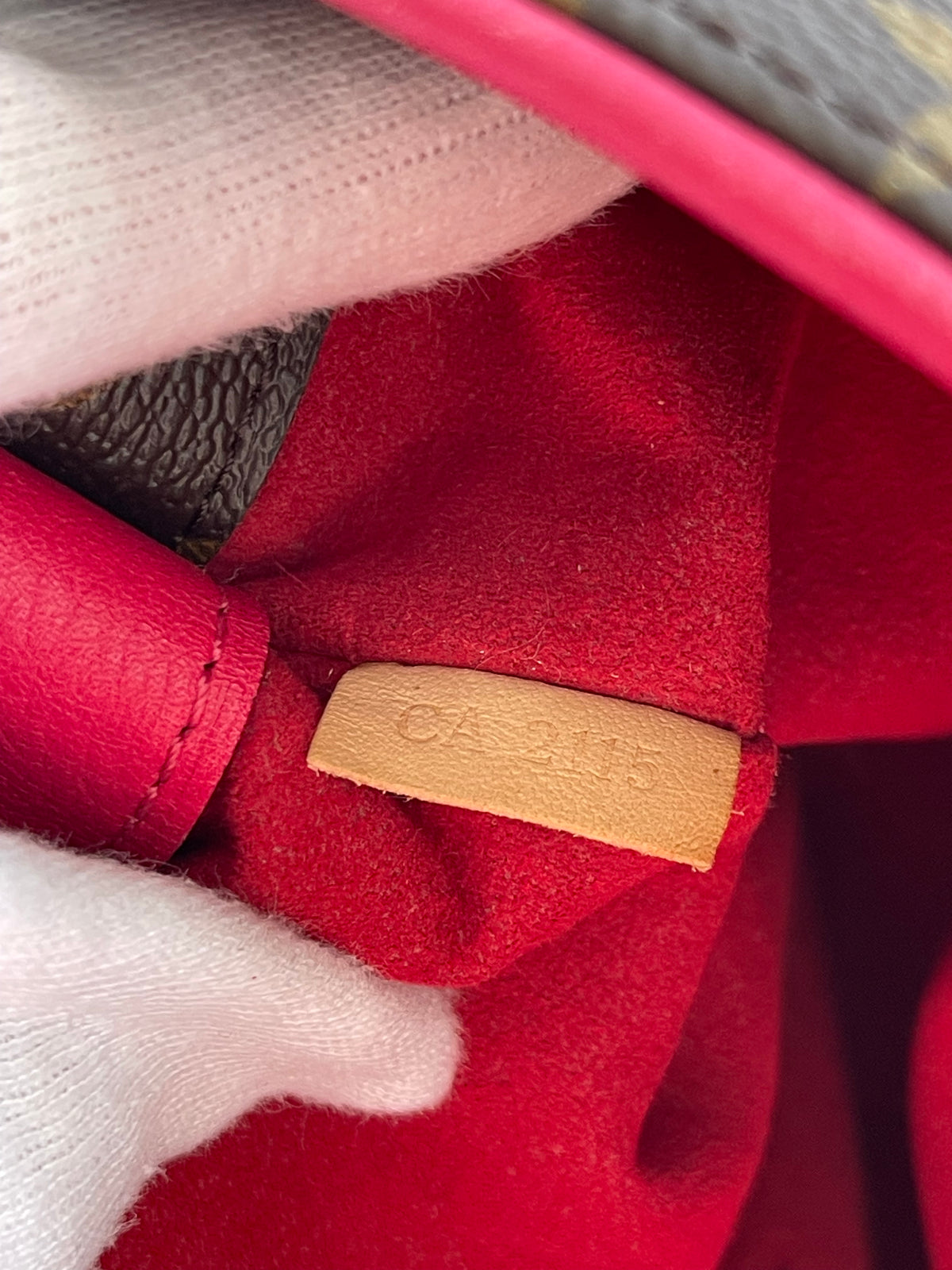 Louis Vuitton Pink Monogram Canvas Pallas MM Bag