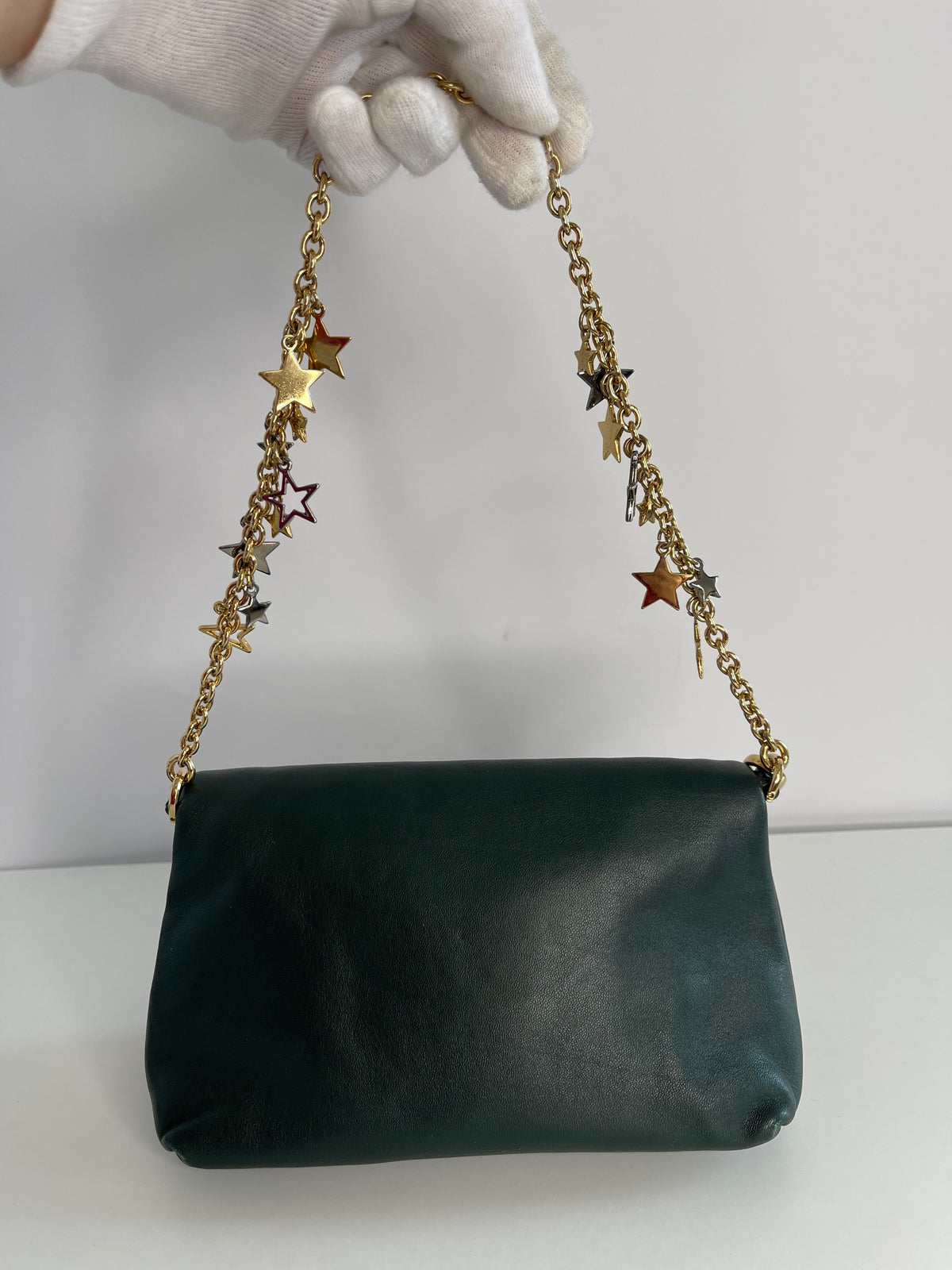 Dolce & Gabbana Green Soft Calfskin Small Bag