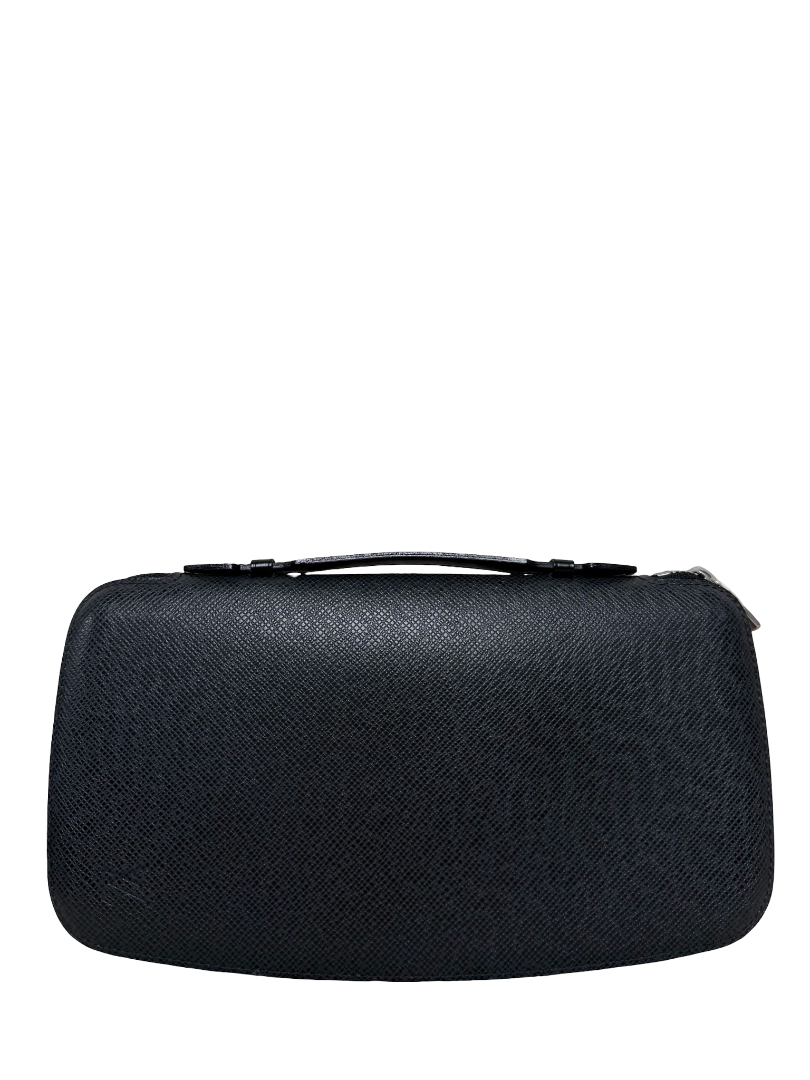 Louis Vuitton Long Wallet Organizer Atoll Taiga Black