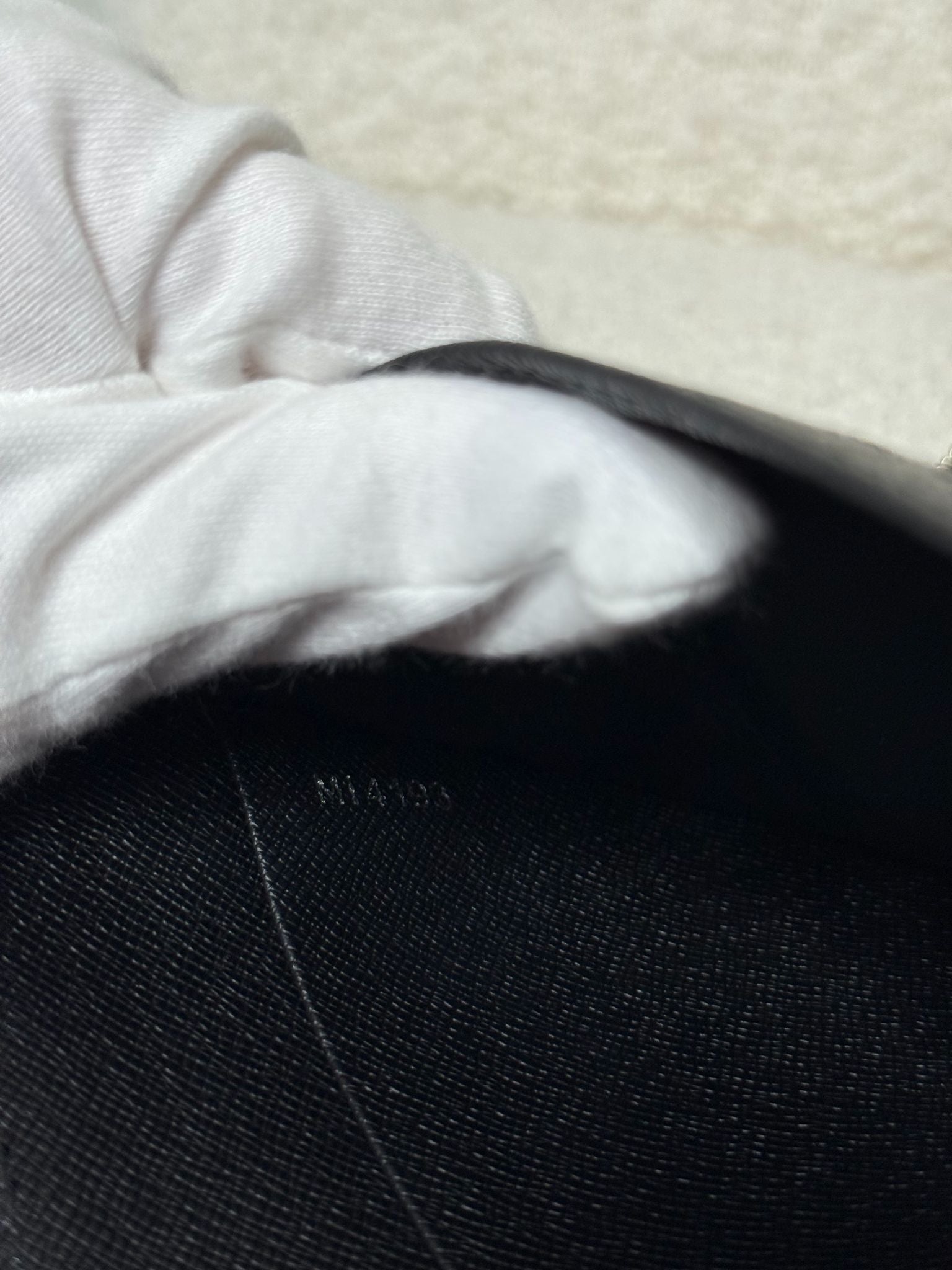 Louis Vuitton Long Wallet Organizer Atoll Taiga Black