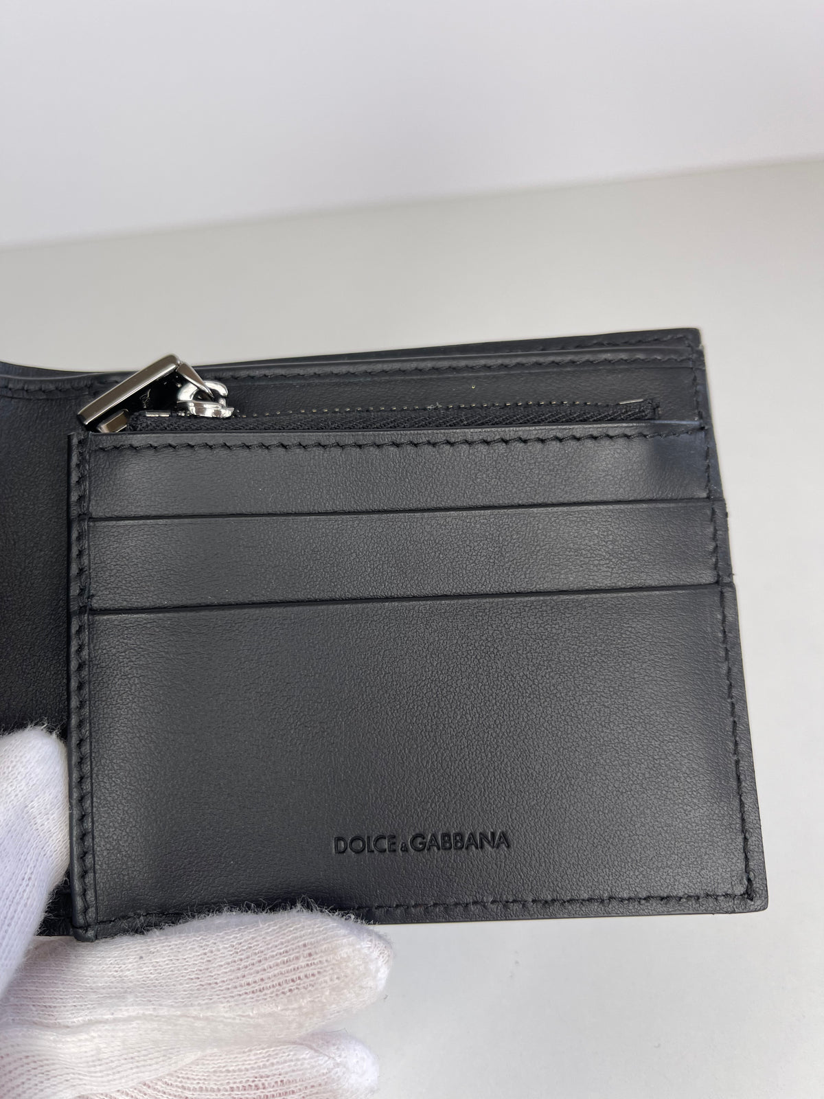 Dolce & Gabbana Logo Bi-Fold Wallet