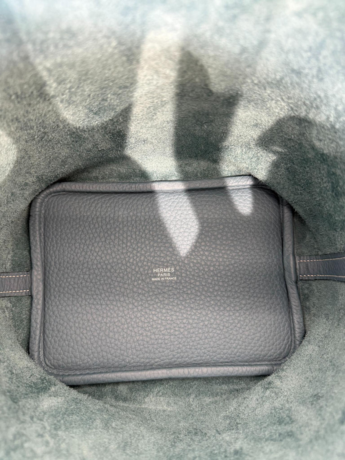 Hermès Picotin Lock 18 Bleu Jean Taurillon Clemence PHW