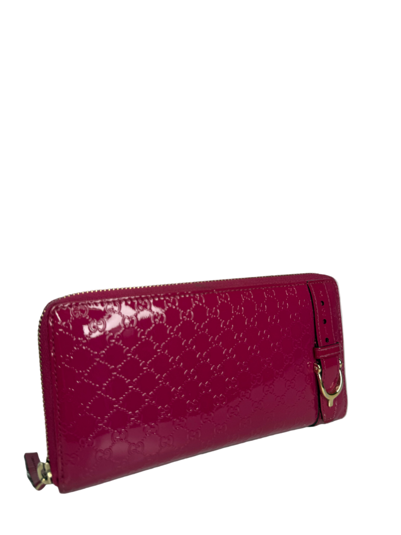 Gucci Fuchsia Microguccissima Nice Long Wallet