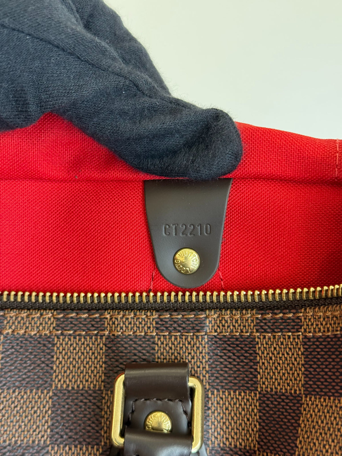 Louis Vuitton Speedy 35 Damier Ebene Canvas