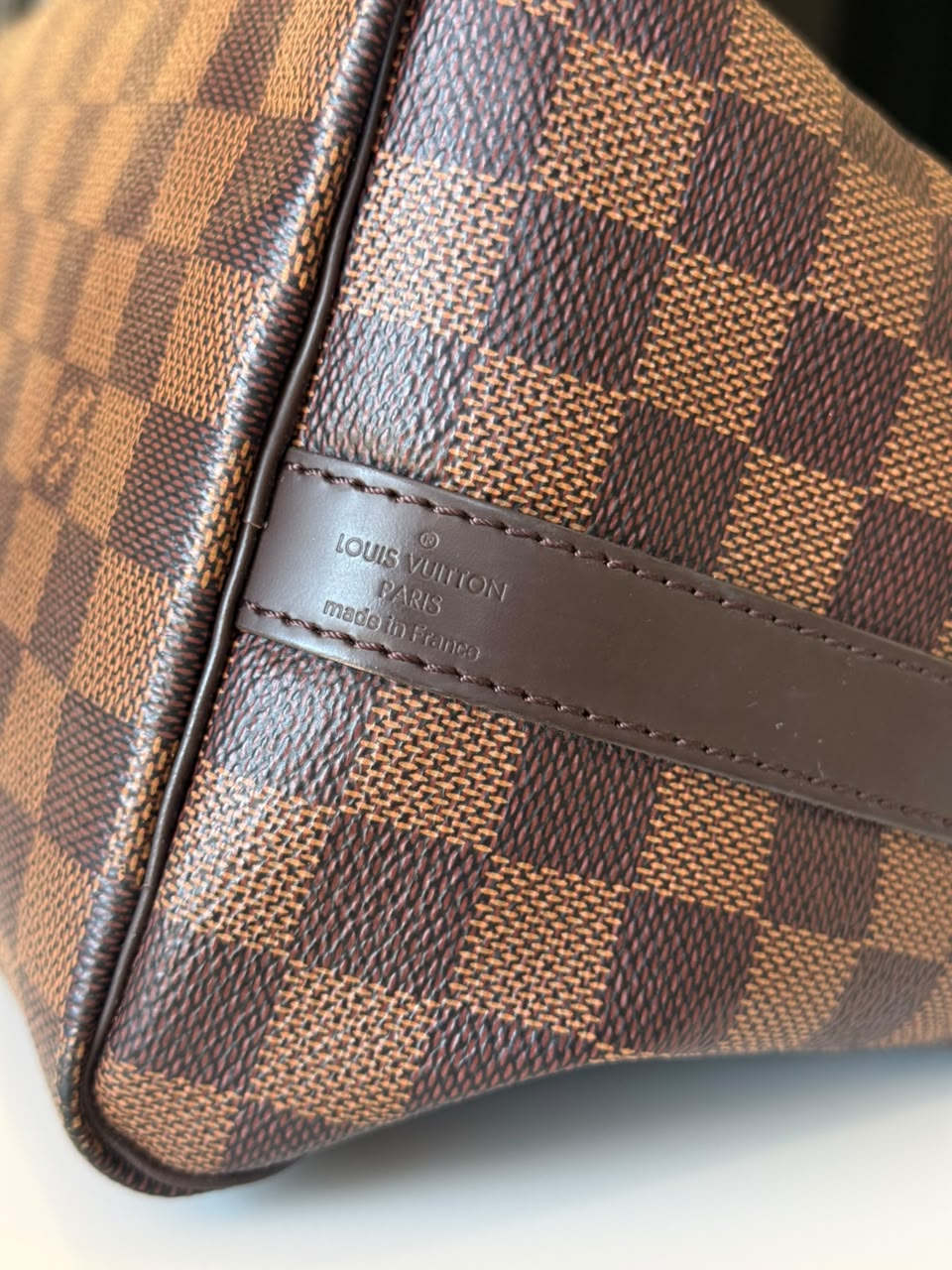 Louis Vuitton Speedy Bandoulière 25 Damier Ebene Canvas