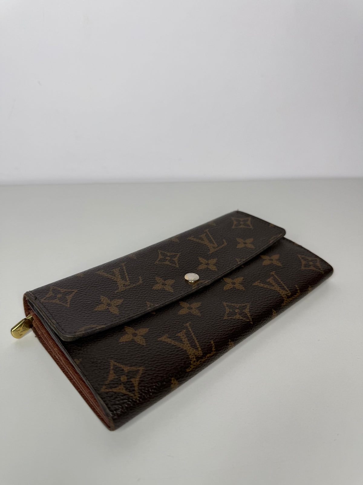 Louis Vuitton Sarah Continental Wallet Monogram Canvas