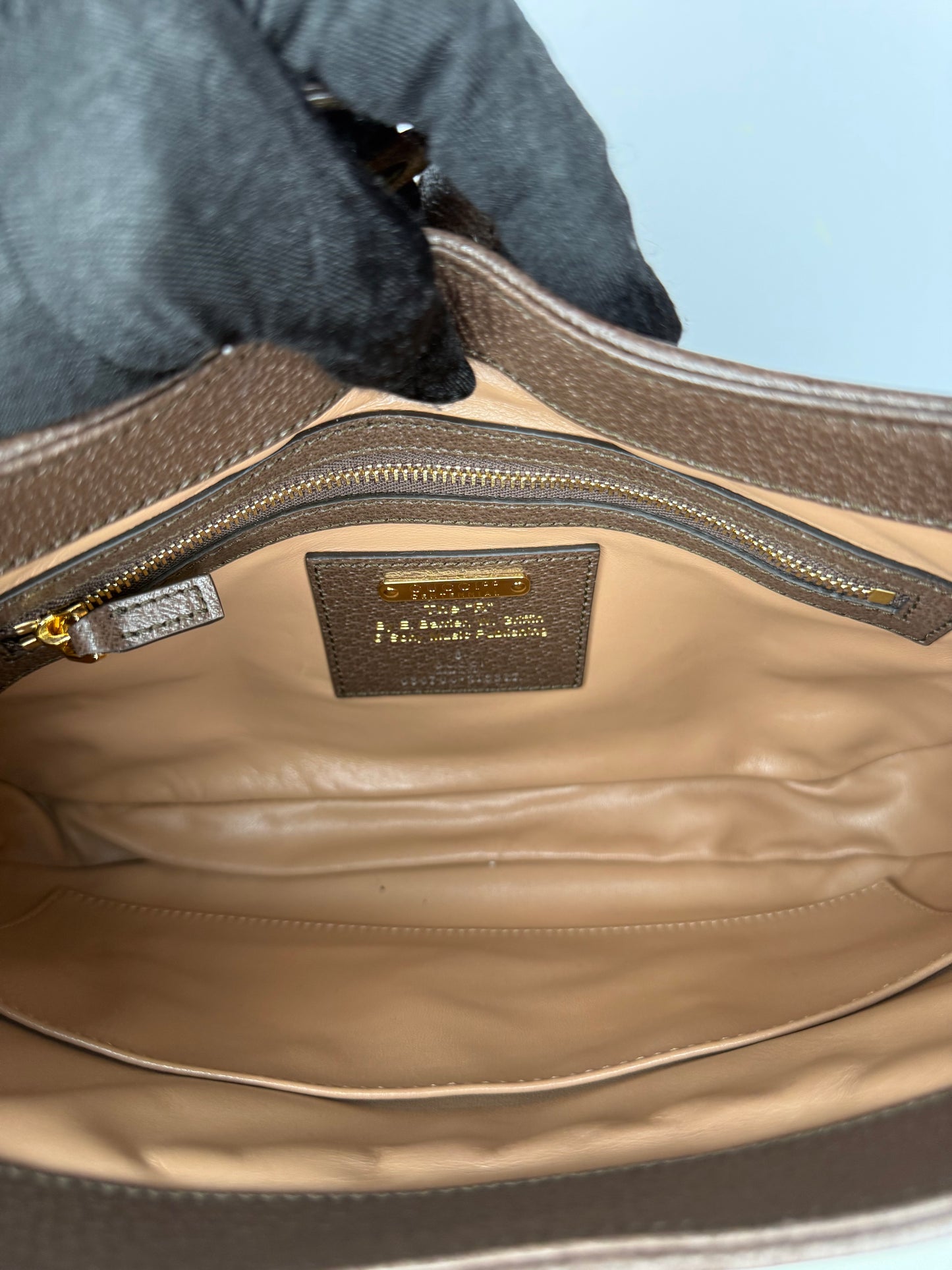 Gucci Small Jackie 1961 Music is Mine Special Edition 100th Brown Leather