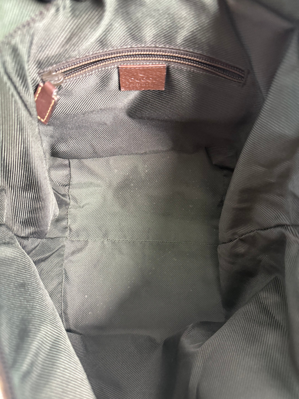 Gucci Beige/Brown GG Canvas and Leather Web Handle Tote