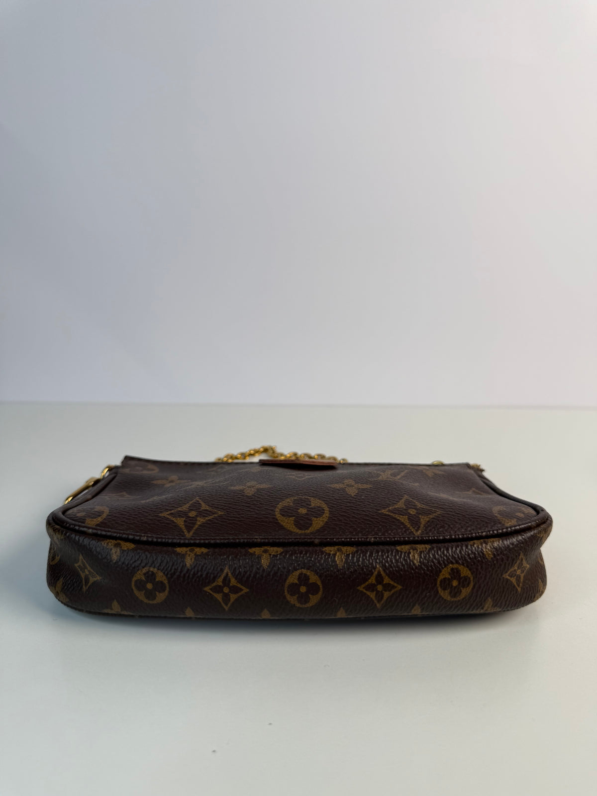Louis Vuitton Multi Pochette Accessoires Khaki Strap Monogram Canvas